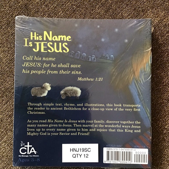NEW His Name Is Jesus Children’s Illustrated Book (Ages 3-8) - Picture 2 of 2